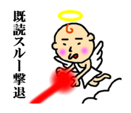 angel of sticker sticker #4336310