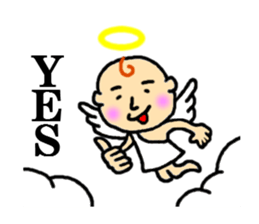 angel of sticker sticker #4336327