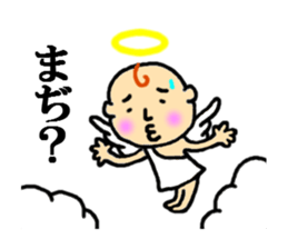 angel of sticker sticker #4336331