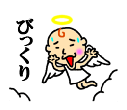 angel of sticker sticker #4336332