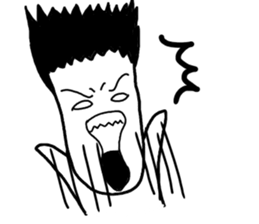 Creepy men daily sticker #4336496