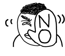 Creepy men daily sticker #4336499