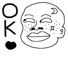 Creepy men daily sticker #4336500