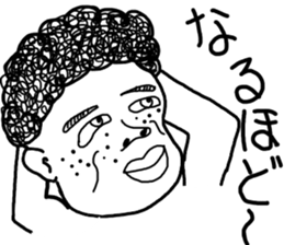 Creepy men daily sticker #4336511