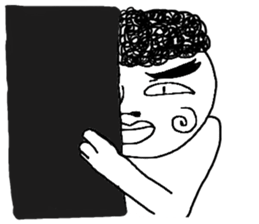 Creepy men daily sticker #4336514