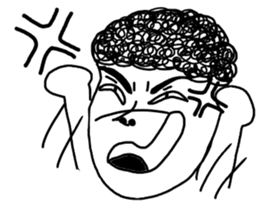 Creepy men daily sticker #4336528