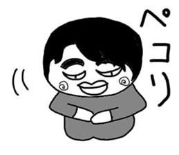 Creepy men daily sticker #4336533