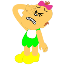 kimokawa chibi-oyaji sticker #4336657