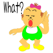 kimokawa chibi-oyaji sticker #4336664