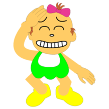 kimokawa chibi-oyaji sticker #4336666