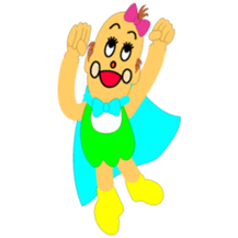 kimokawa chibi-oyaji sticker #4336675