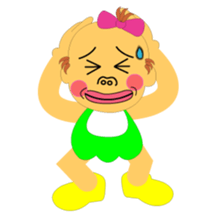 kimokawa chibi-oyaji sticker #4336684