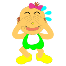 kimokawa chibi-oyaji sticker #4336688