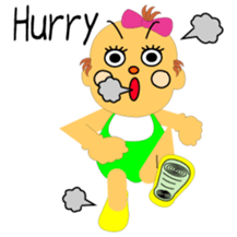 kimokawa chibi-oyaji sticker #4336689