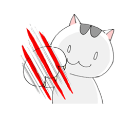 Bipolar disorder Cat Sticker sticker #4337481