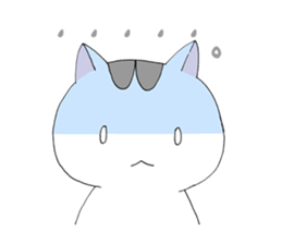 Bipolar disorder Cat Sticker sticker #4337487