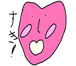 Super funny face sticker #4337749