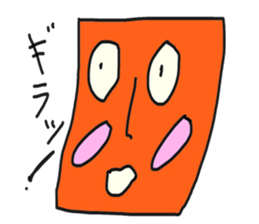 Super funny face sticker #4337758
