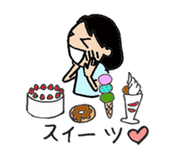 I love to eat. sticker #4338574