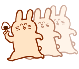 Riceballs and animals sticker #4338620