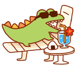 Riceballs and animals sticker #4338648