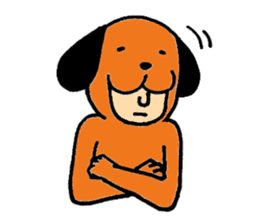 A little negative dogman sticker #4338661