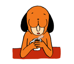 A little negative dogman sticker #4338672