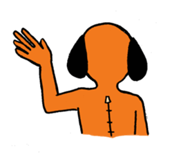 A little negative dogman sticker #4338675