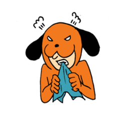 A little negative dogman sticker #4338685