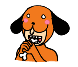 A little negative dogman sticker #4338695