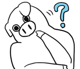 Nice body pig sticker #4339707