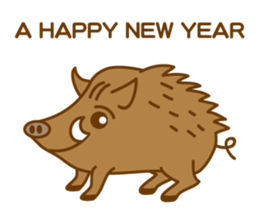 One of the Zodiac "wild boar" sticker #4339736