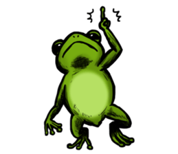 COOL FROG sticker #4339862