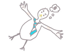 I'm a plain old salaryman. sticker #4340022