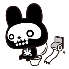 The Skeleton Bunny Honeusa By Vanecoa