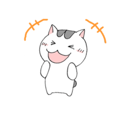 Bipolar disorder Cat Sticker 2 sticker #4341033