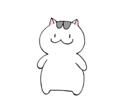 Bipolar disorder Cat Sticker 2 sticker #4341043