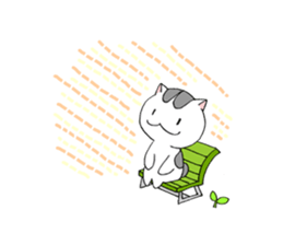 Bipolar disorder Cat Sticker 2 sticker #4341044