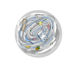 Bipolar disorder Cat Sticker 2 sticker #4341047