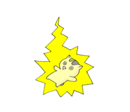 Bipolar disorder Cat Sticker 2 sticker #4341048