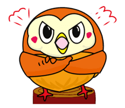 Lively Owl sticker #4341699