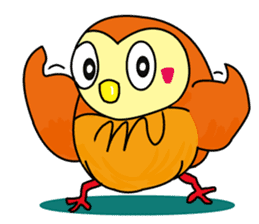 Lively Owl sticker #4341706