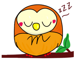 Lively Owl sticker #4341712