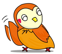 Lively Owl sticker #4341723