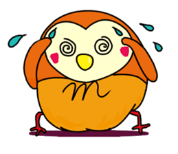 Lively Owl sticker #4341728