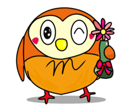 Lively Owl sticker #4341734