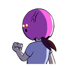 Pink Bowling Ball Girl sticker #4342044