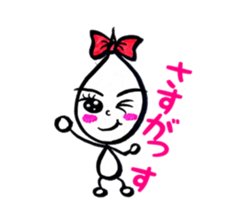 Kawaii Drop-chan sticker #4342427