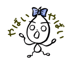 Kawaii Drop-chan sticker #4342434