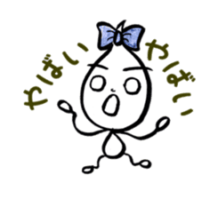 Kawaii Drop-chan sticker #4342434